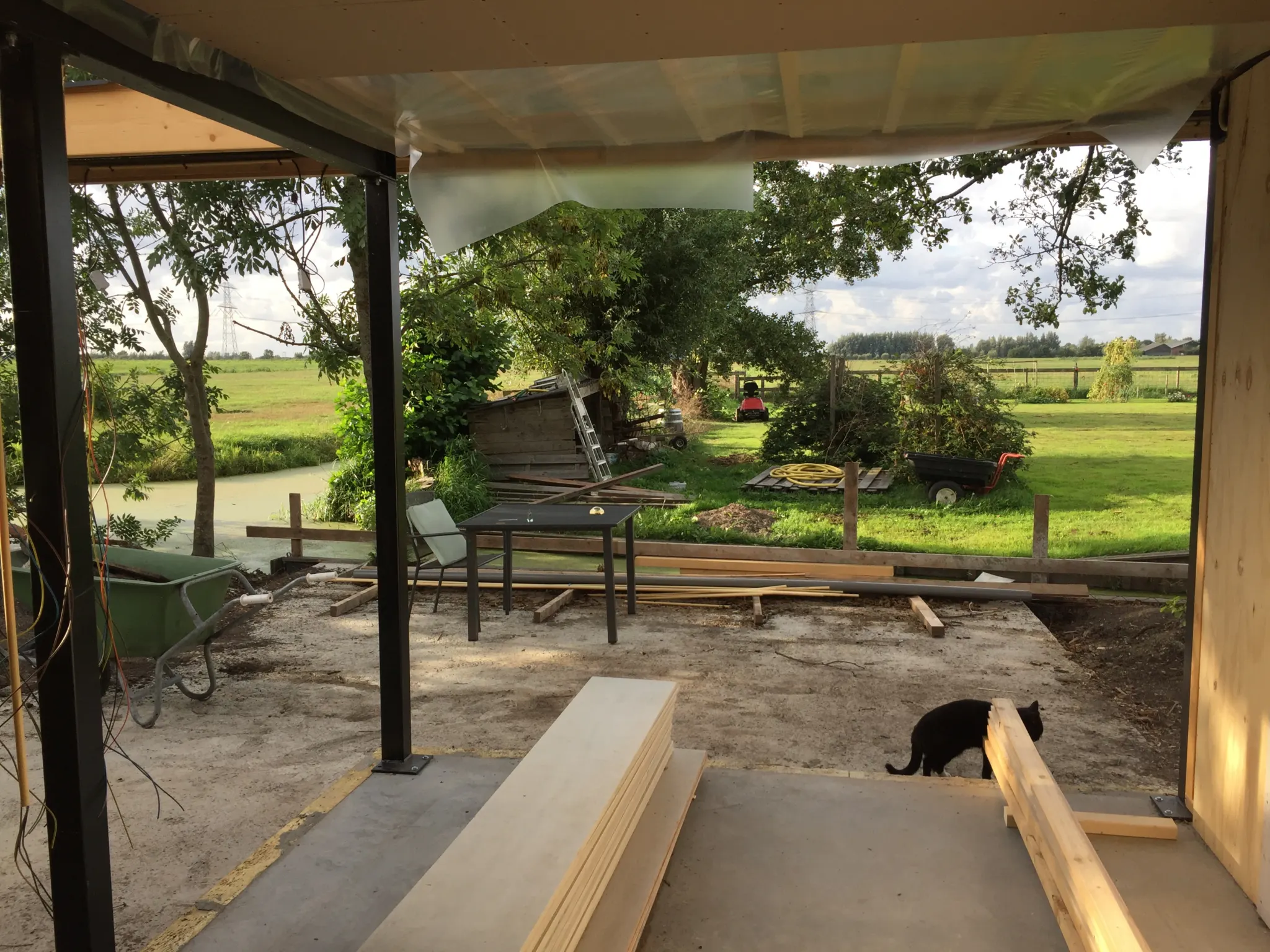 Afbouw paviljoen S